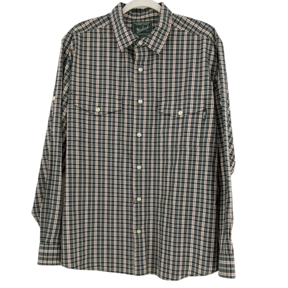 Woolrich Button Up Shirt The Original Outdoor Clothing Company XL - Picture 2 of 6